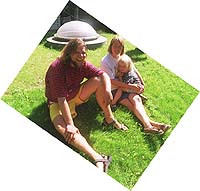 Hos familjen Hild&eacute;n.